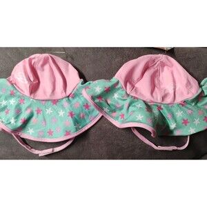 Swimways Swim Hat Size Infant Pink Multi-color Mermaid  Unicorn Starfish